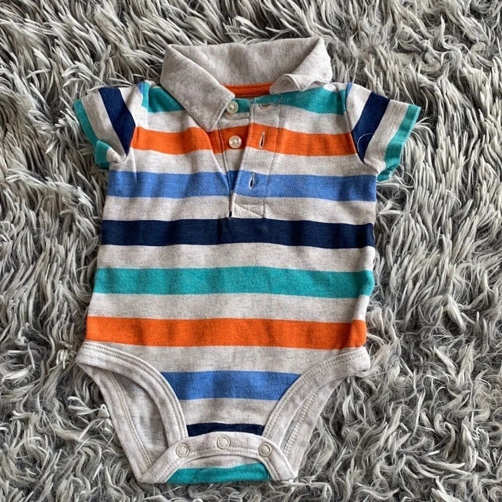 Baby Boy One Piece Onesie Outfits Bundle Size 0-3 Months